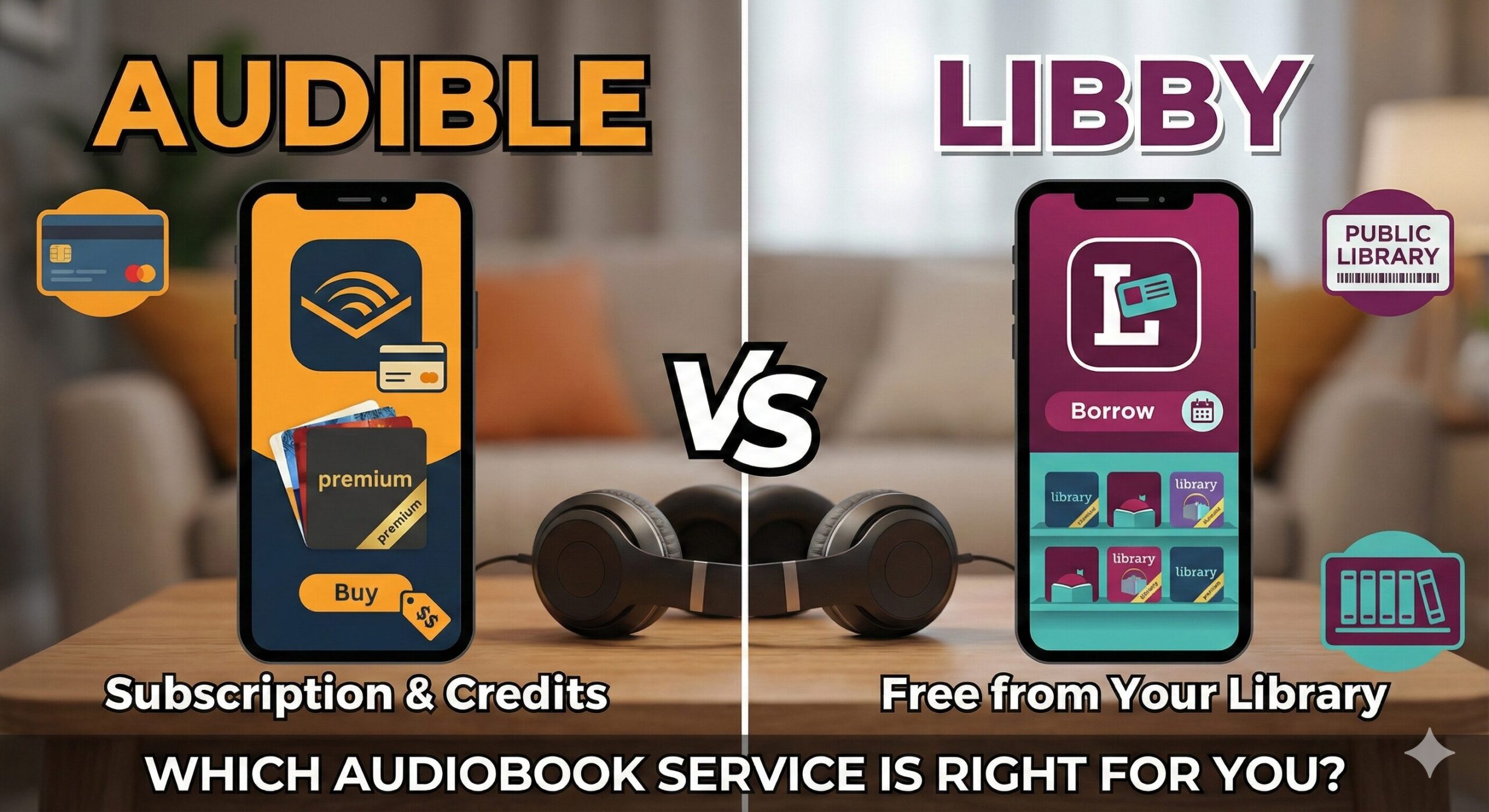 Audible vs Libby
