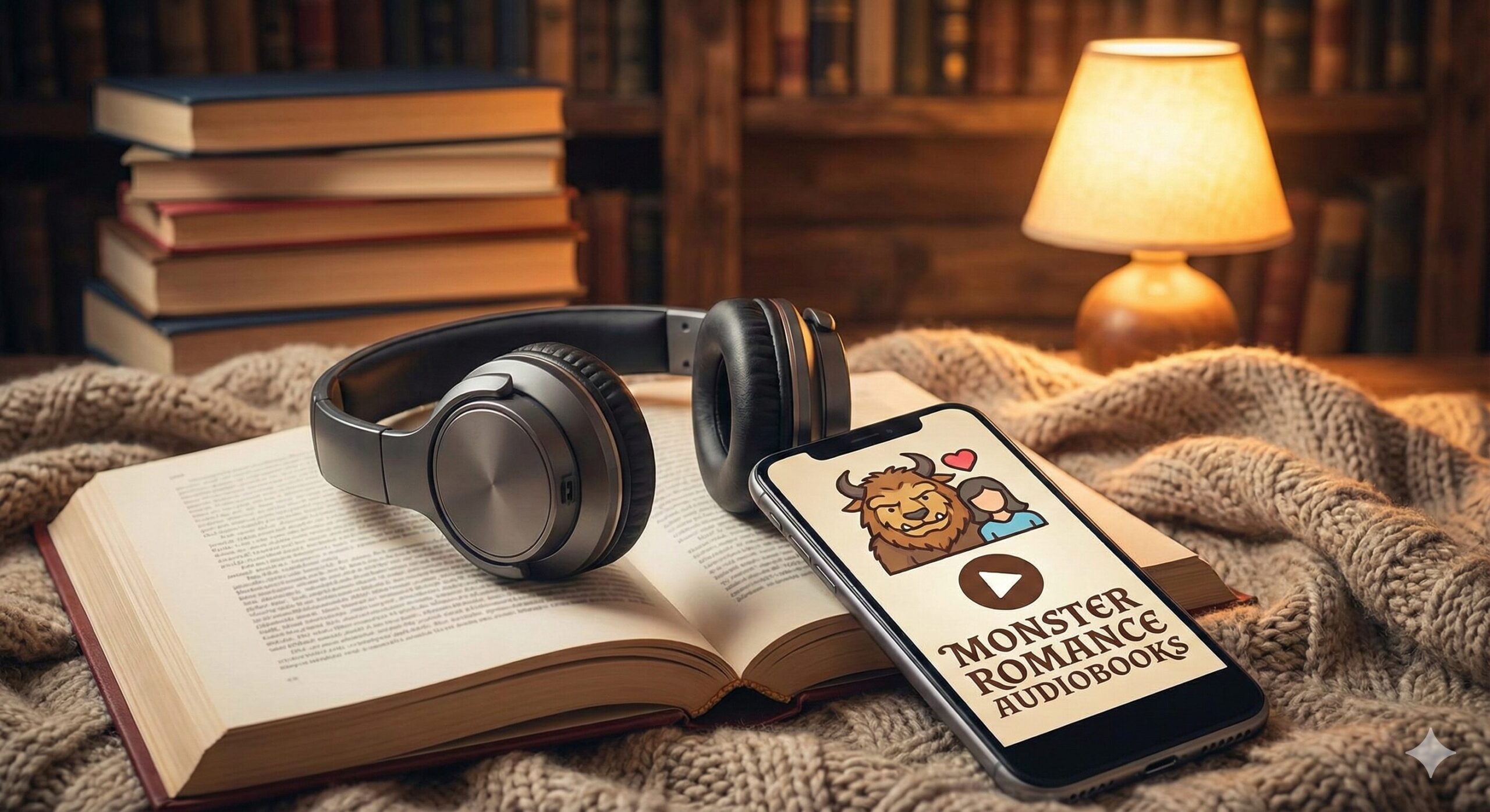 Atmospheric fantasy setting suitable for monster romance audiobooks